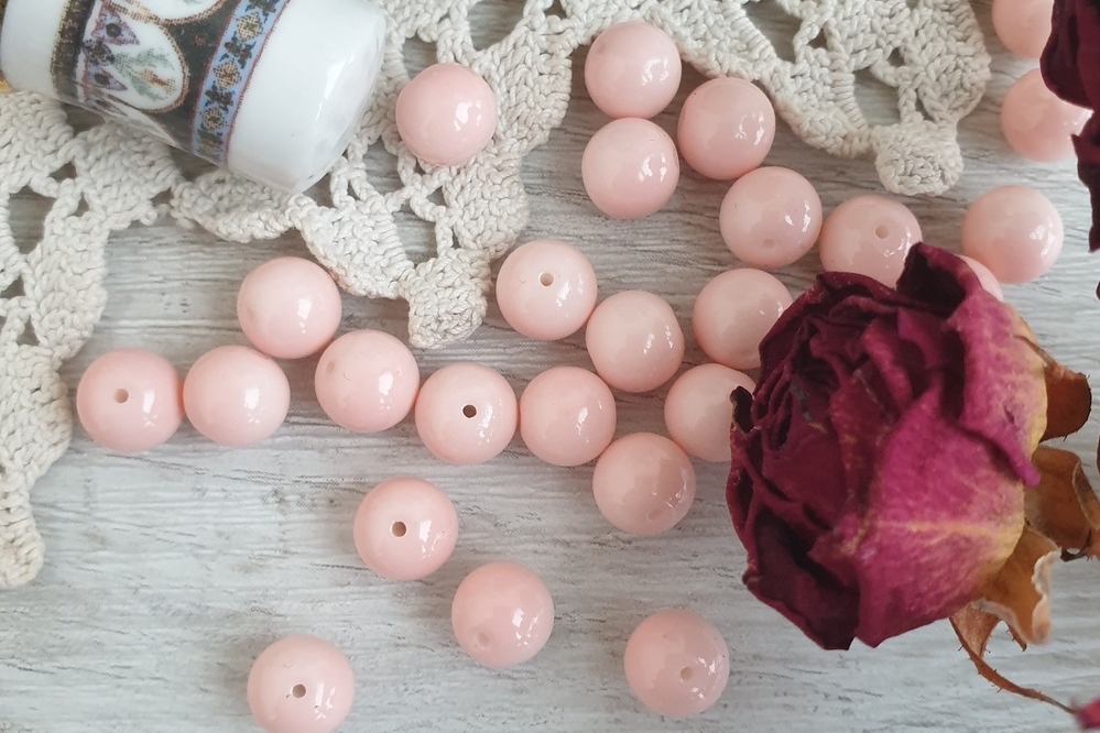 круглые бусины