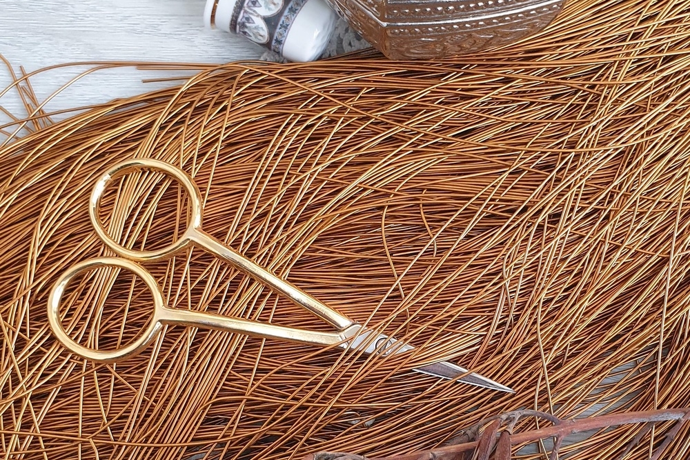 мягкая канитель медь