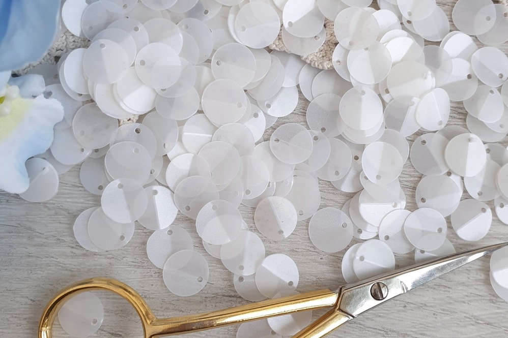 пайетки гнутые