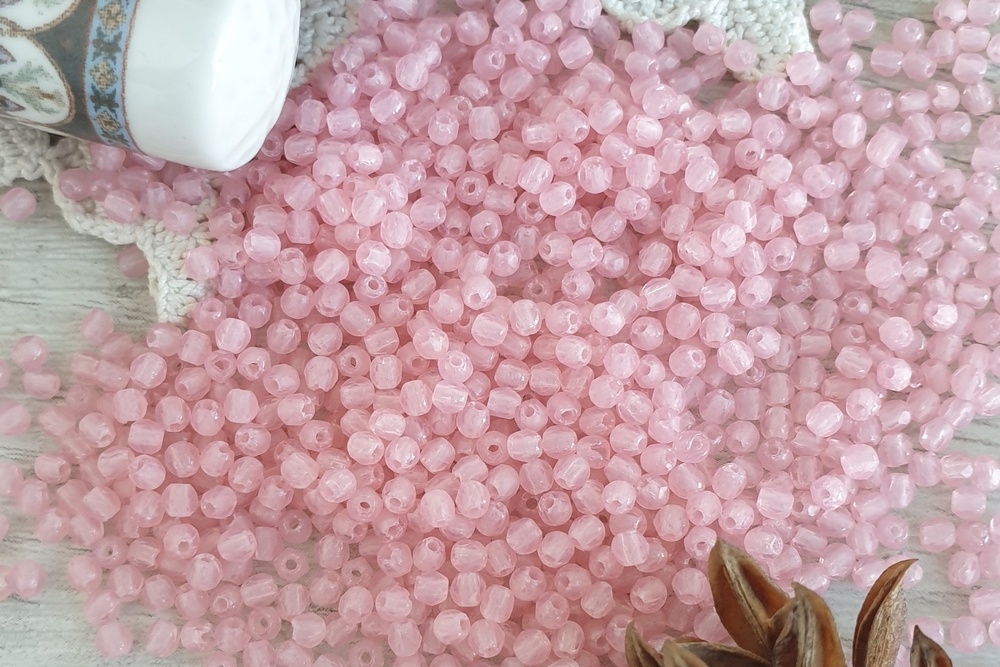 граненые бусины чехия