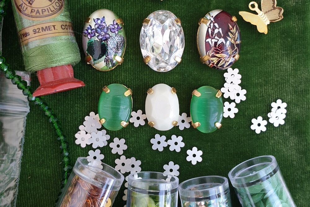 набор материалов для броши