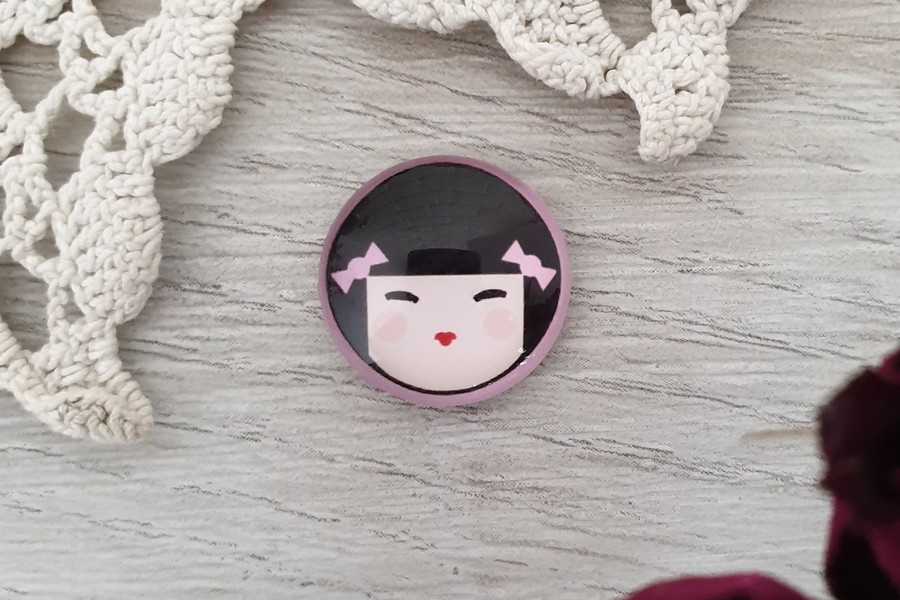 кабошон личико