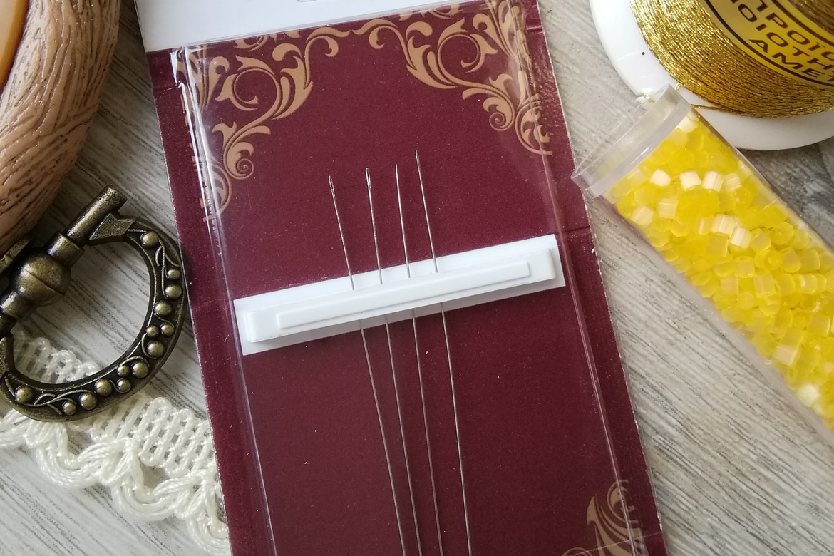 иглы для бисера тонкие английские микрон