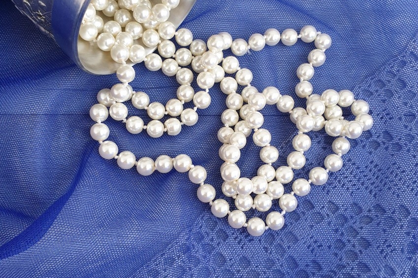 фатин для вышивки синий