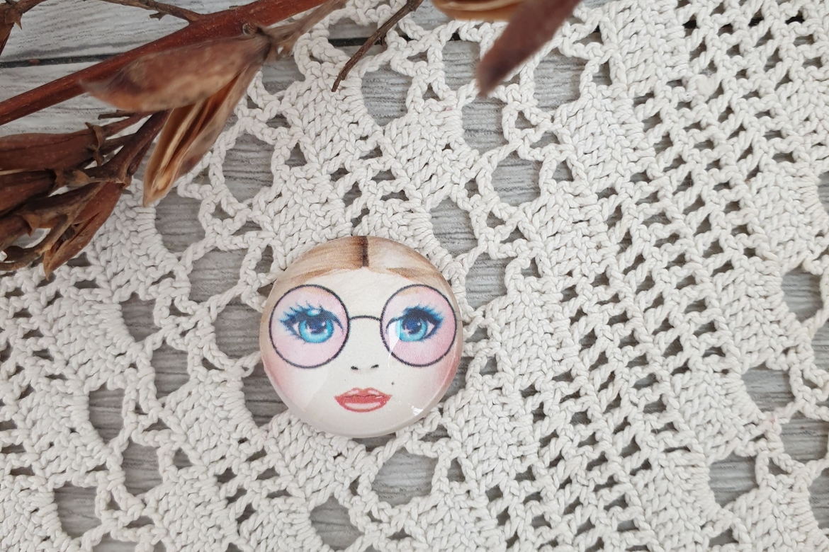 кабошон матрешка