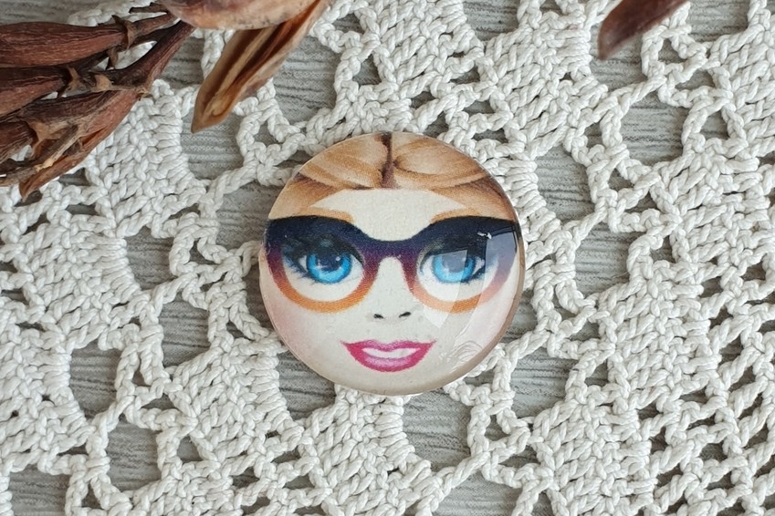 кабошон матрешка