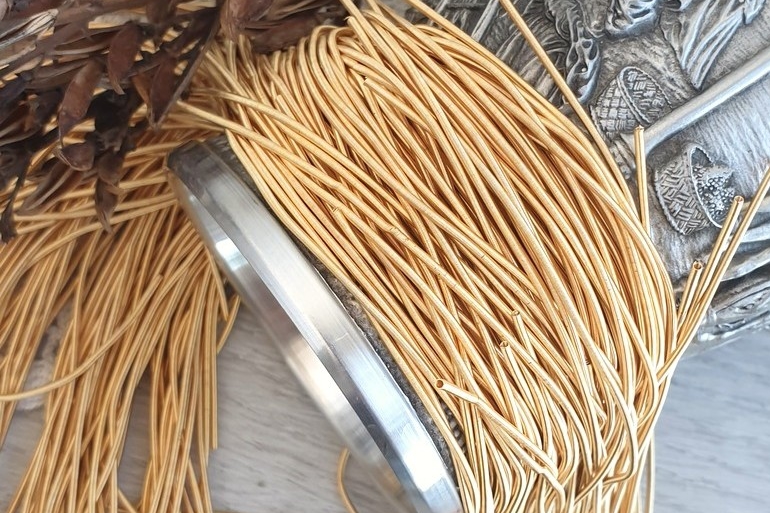 канитель мягкая матовая 1мм