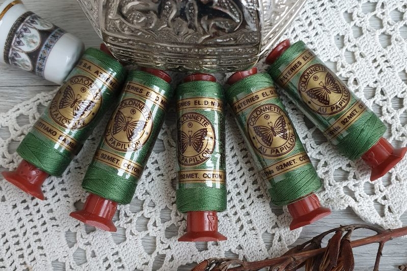 нитки хлопковые греческие для вышивки