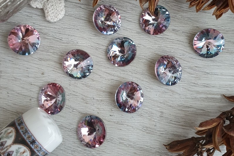 риволи двухцветные 12мм