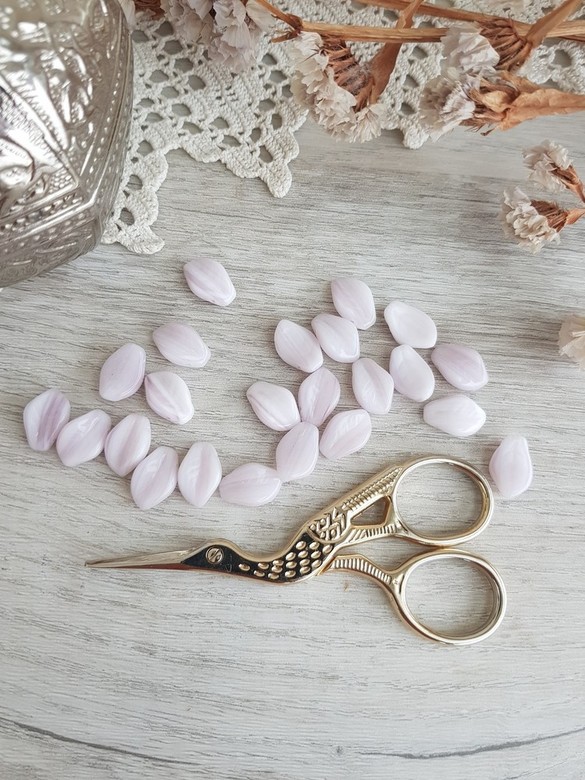 Бусины листочки (bl010)