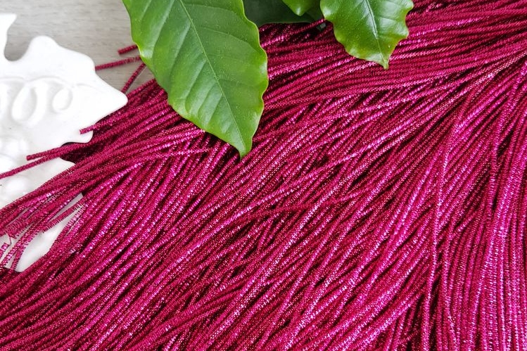 Трунцал четырехгранный, цвет - темная фуксия. размер 1мм