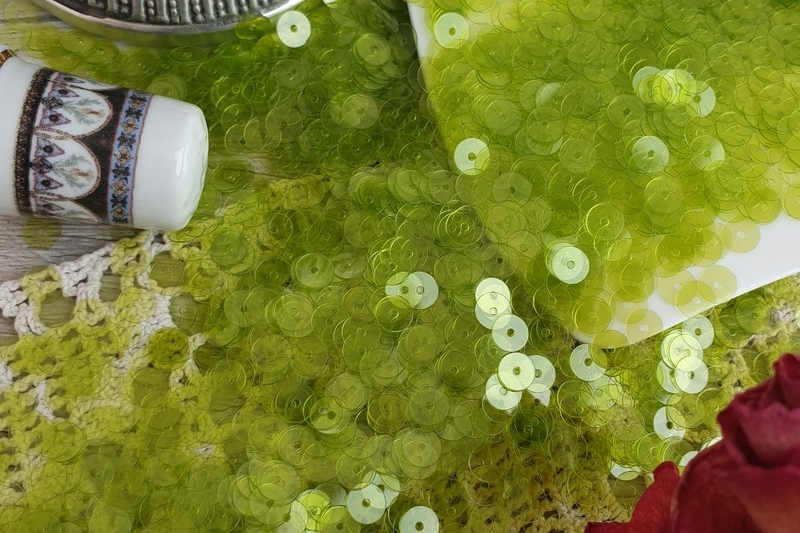 итальянские пайетки 5мм