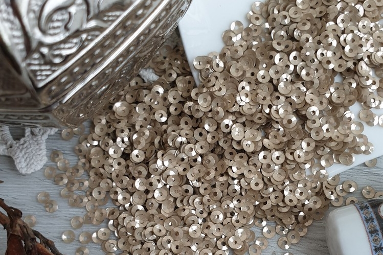 итальянские пайетки чаши шампань