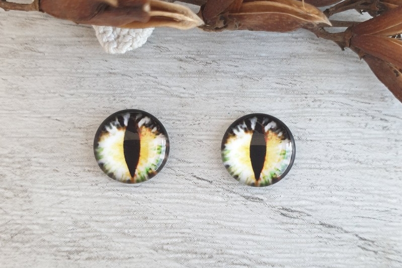 кабошоны глаза кошки