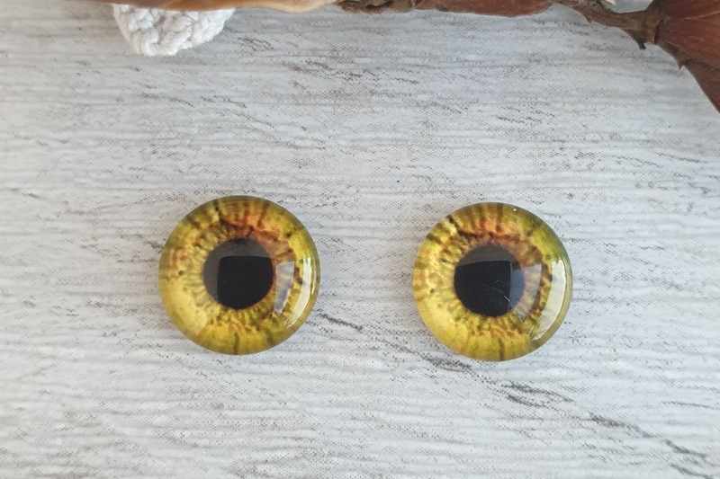 кабошоны глазки для брошек