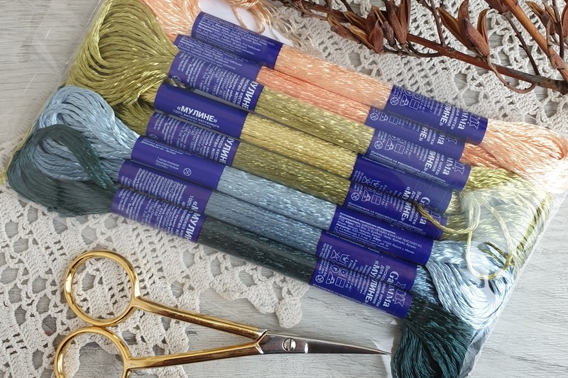 мулине вискоза