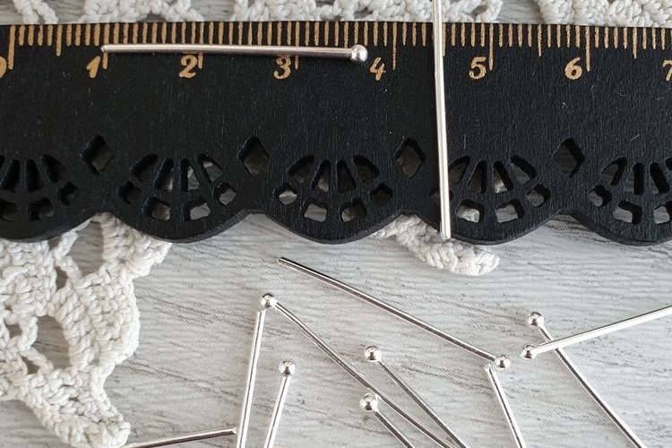 Пины серебро, фурнитура для украшений