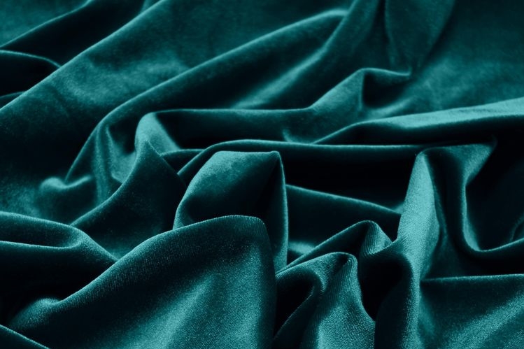 бархат изумрудый, с эластаном, корея