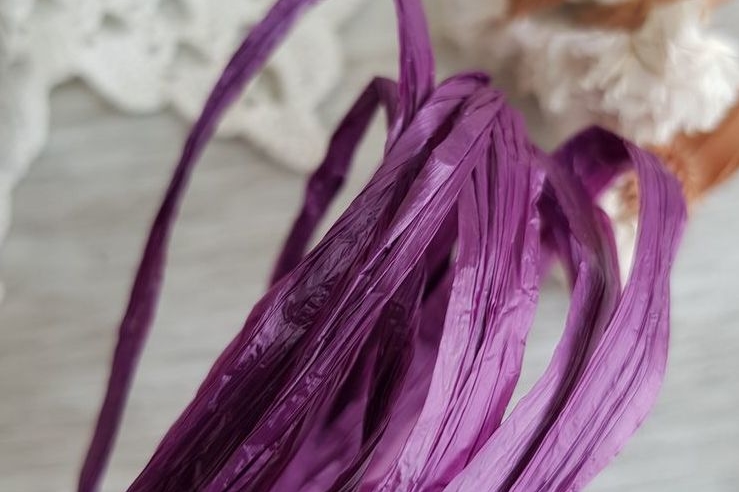 рафия для вышивки