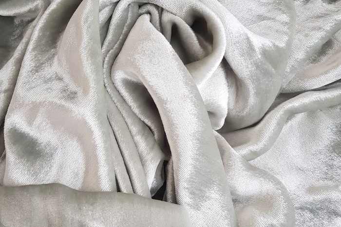 бархат шелковый, серый, английский, стальной