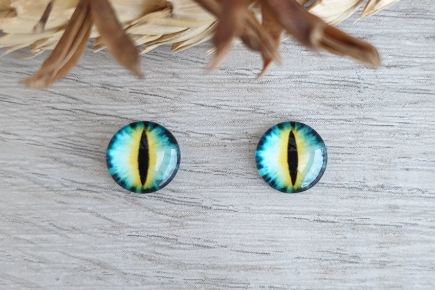 кабошоны глаза для брошей