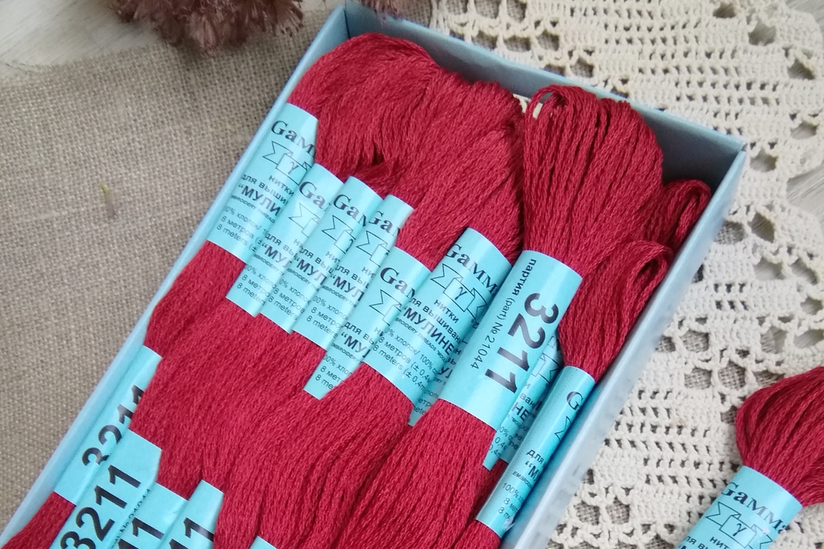 нитки мулине