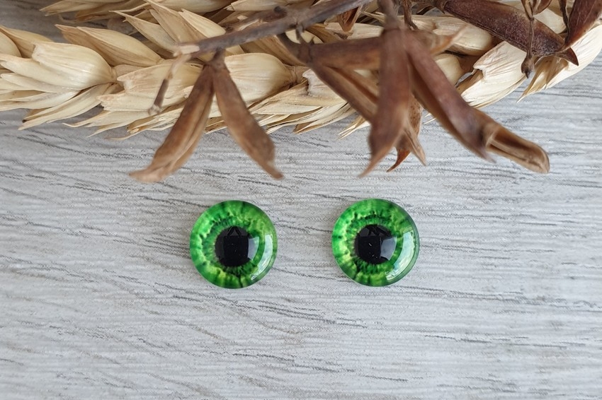 кабошоны глаза для брошей