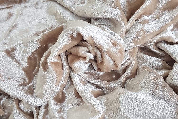 бархат шелковый, бежевый, английский, золотистый