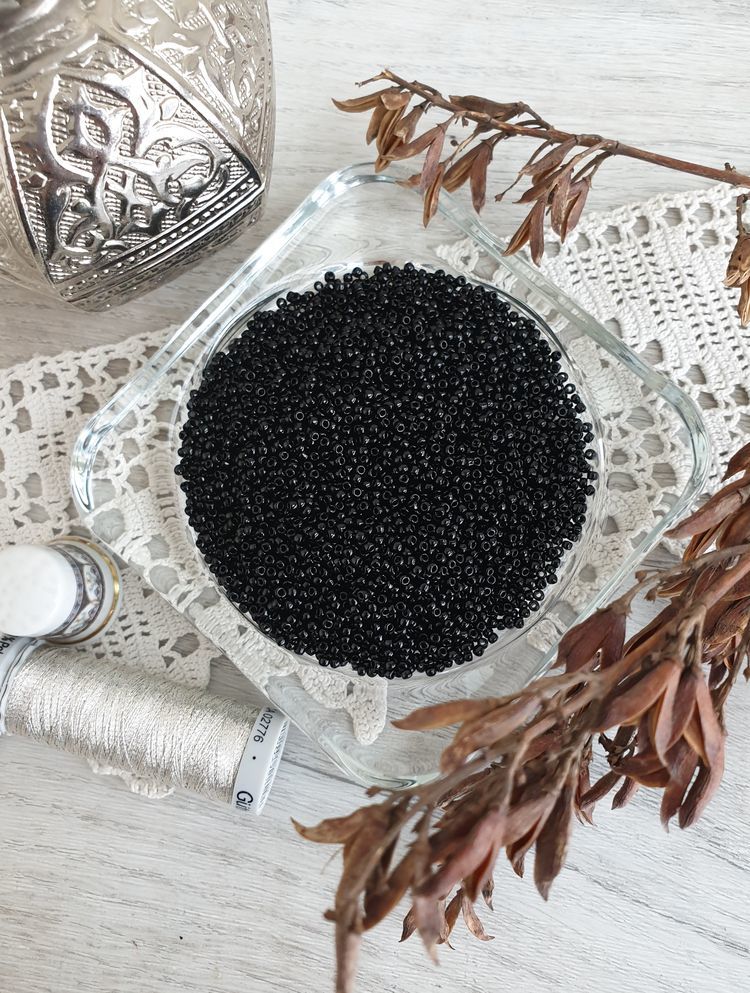 Бисер TOHO черный 11/0 (bt11r49)