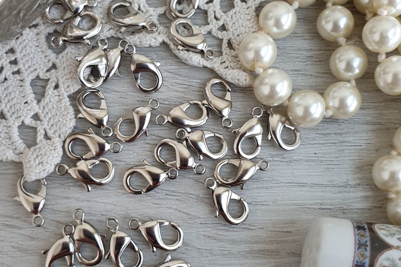 замочек карабин, японская фурнитура