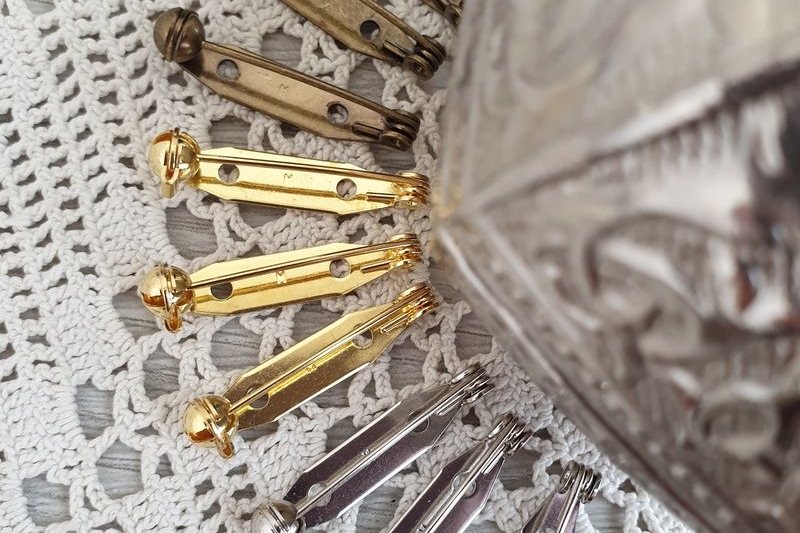 булавки для брошей японские