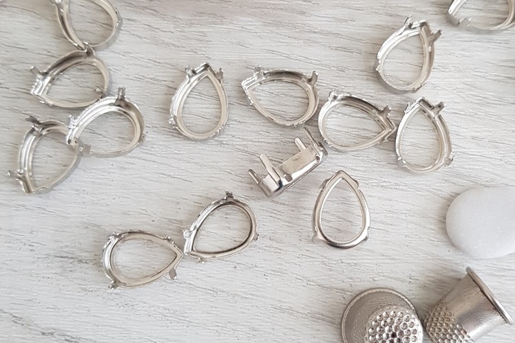 оправа для кристаллов, цапы, касты