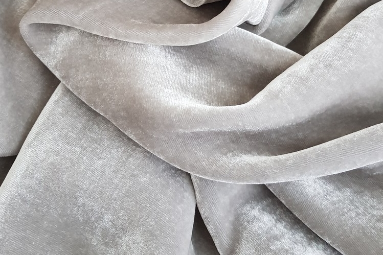 бархат шелковый, серый, английский, французский, серебристый