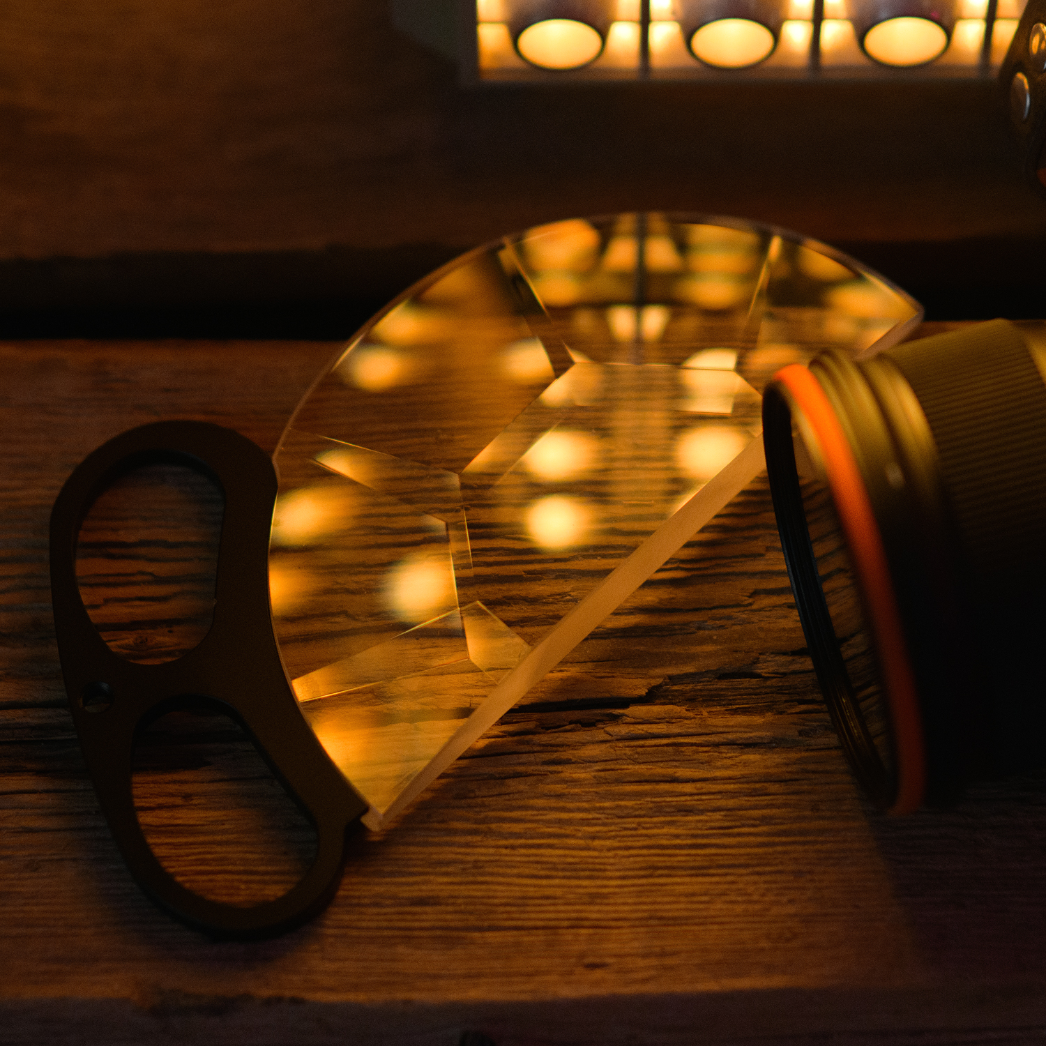 Ручная призма - полусфера