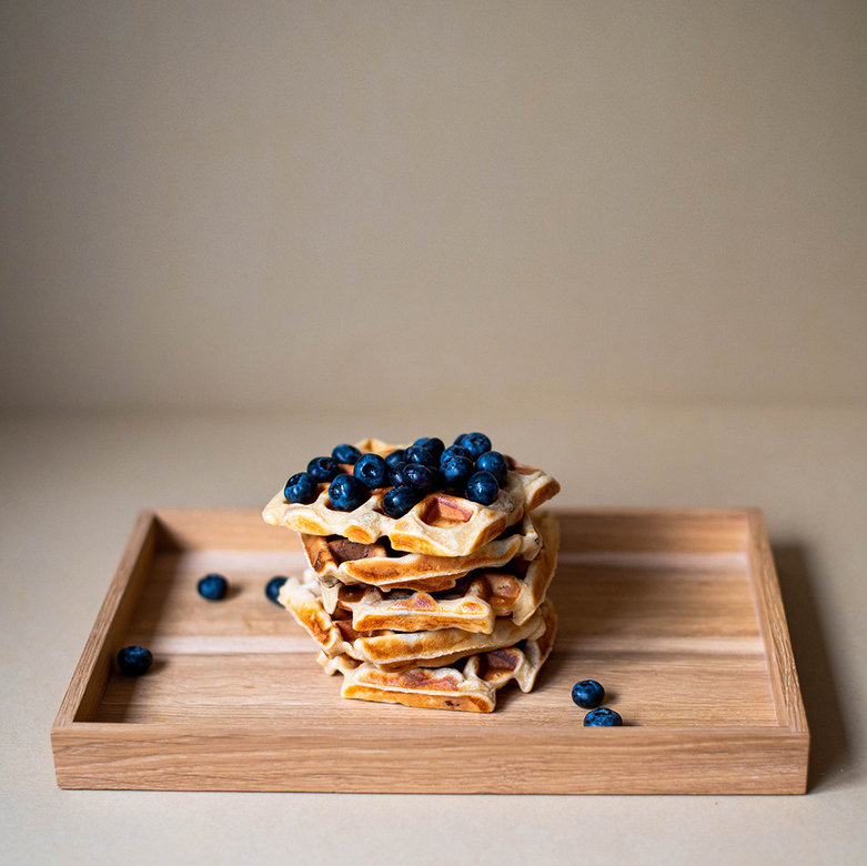 Низкий поднос #2 (дуб)