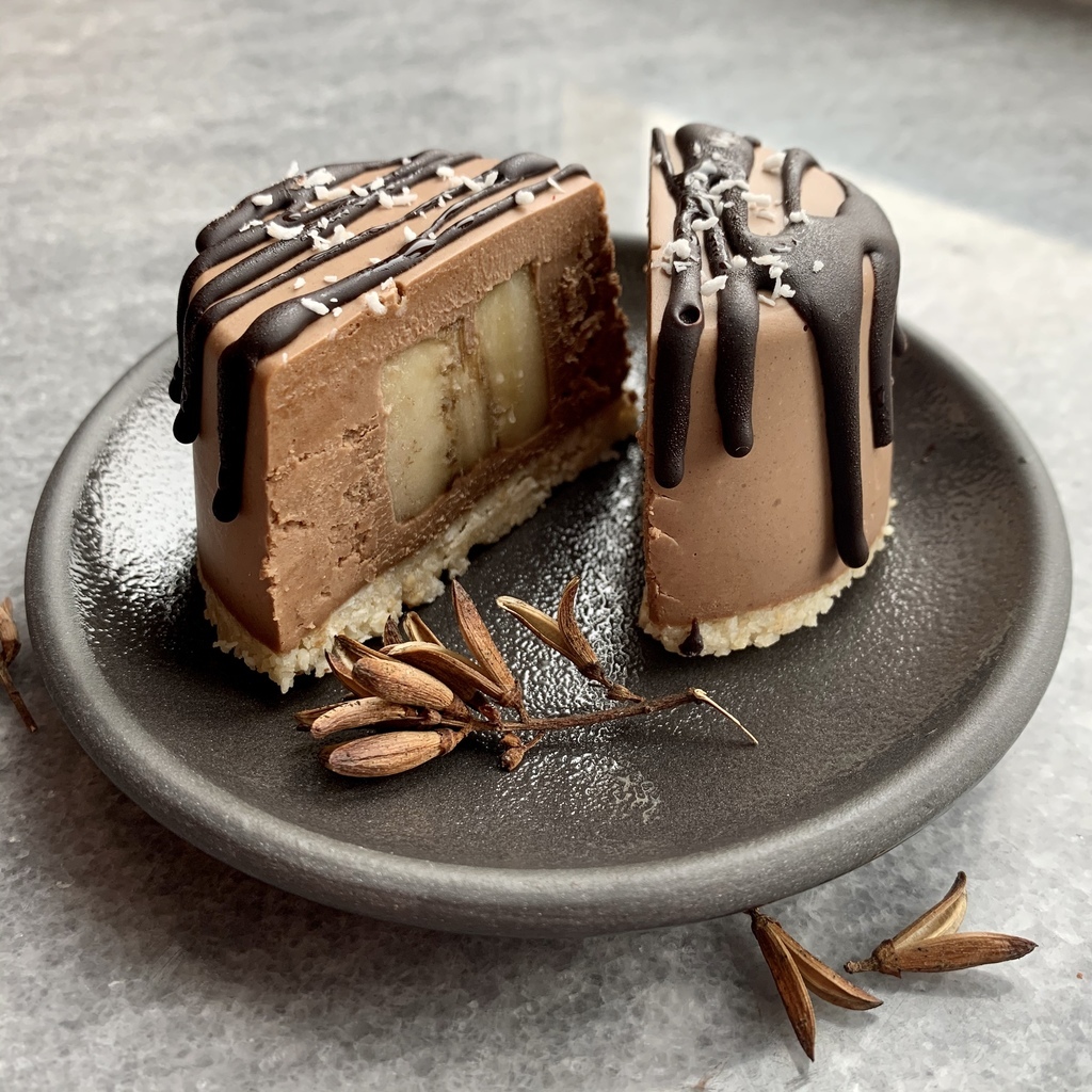 RAW пирожное “Banana boom”