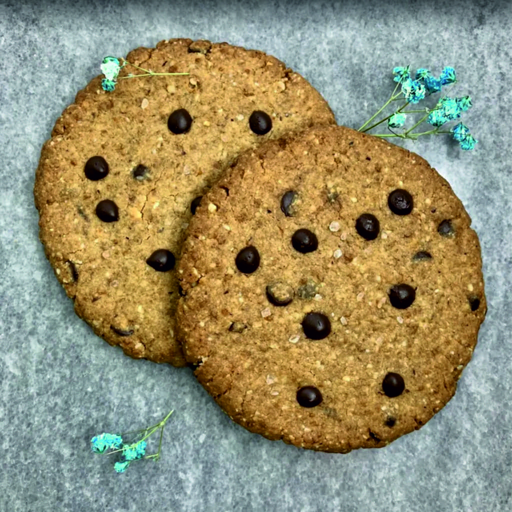 Vegan печенье "Кукис" с шоколадом и фундуком