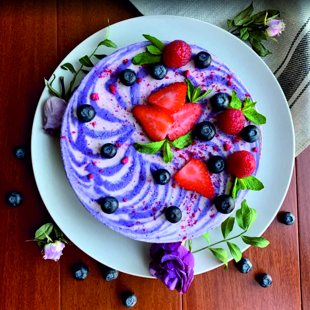 RAW торт-фрешкейк “Вкус лета”