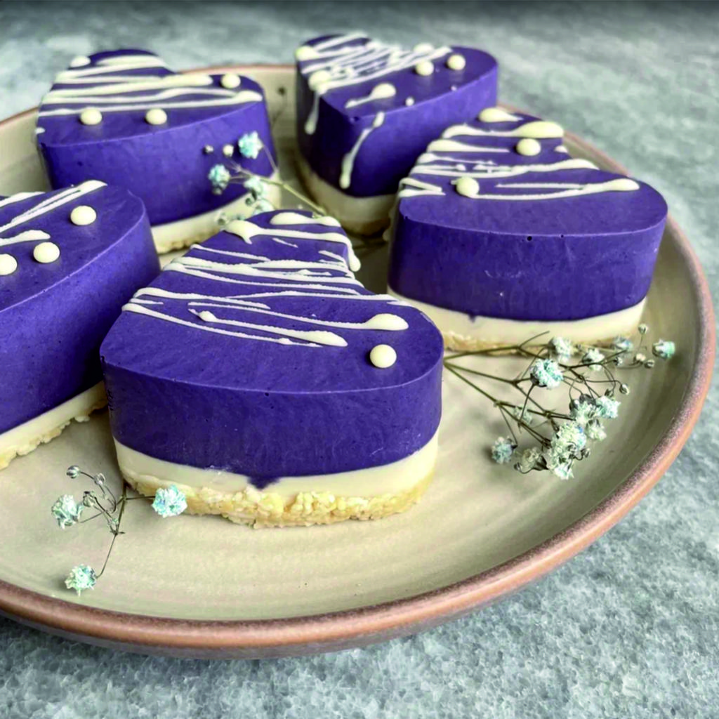 RAW-Vegan-ПП пирожное “Черничный йогурт"