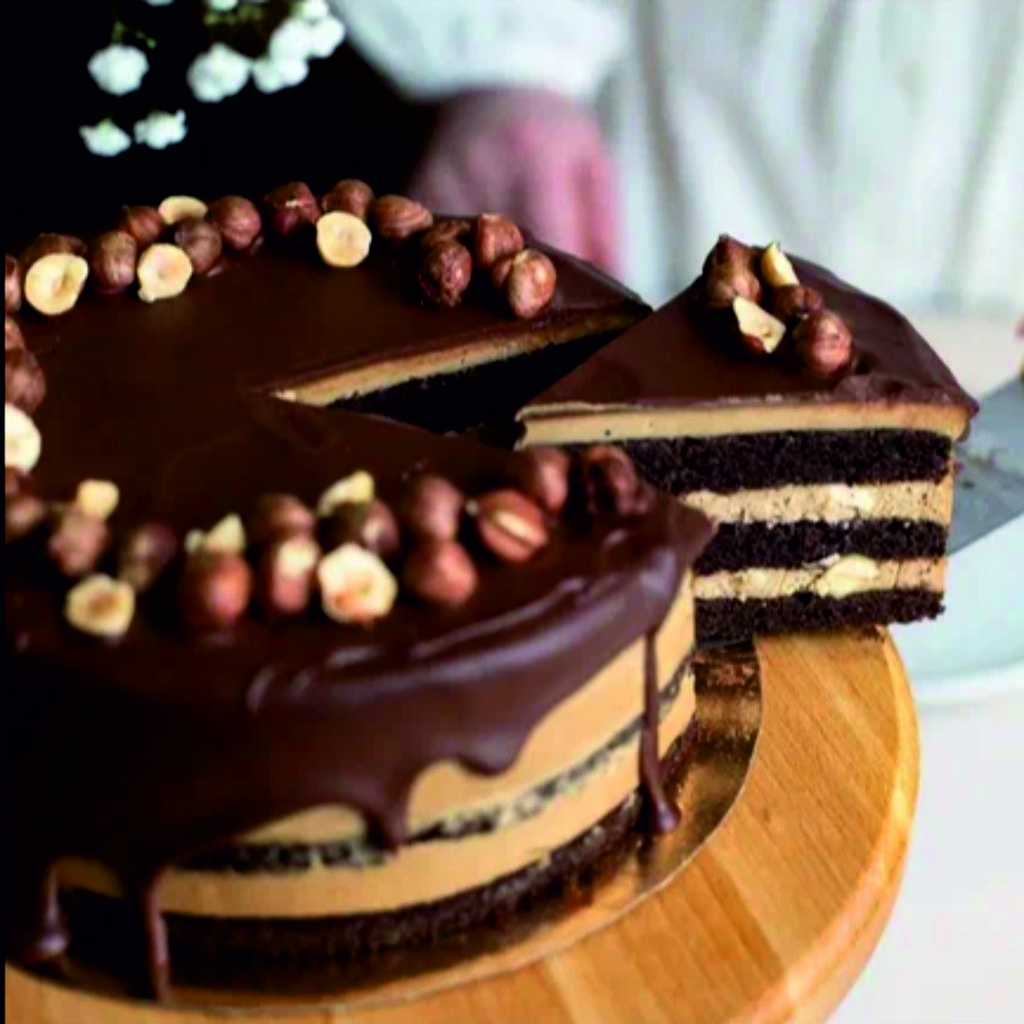 Vegan торт "Крепкий орешек"