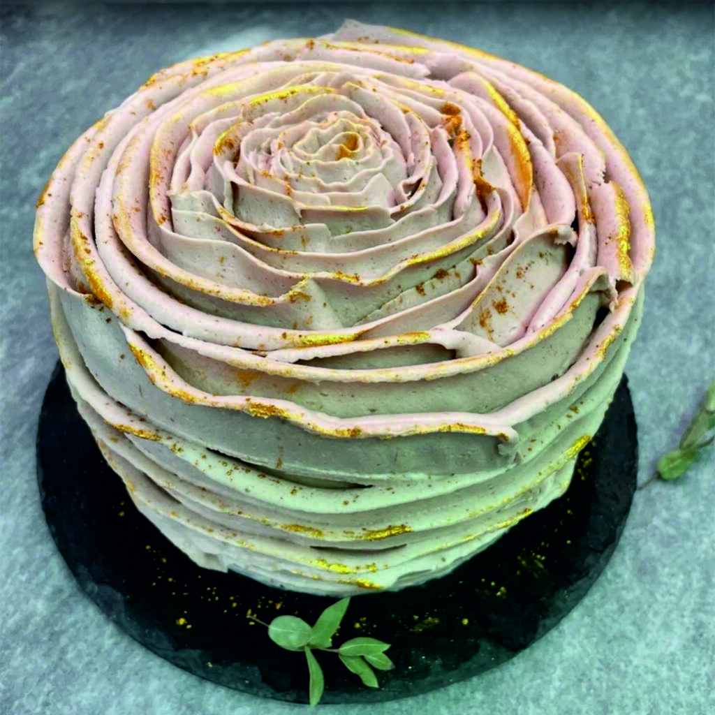 Vegan-ПП торт "Клубника-Базилик"