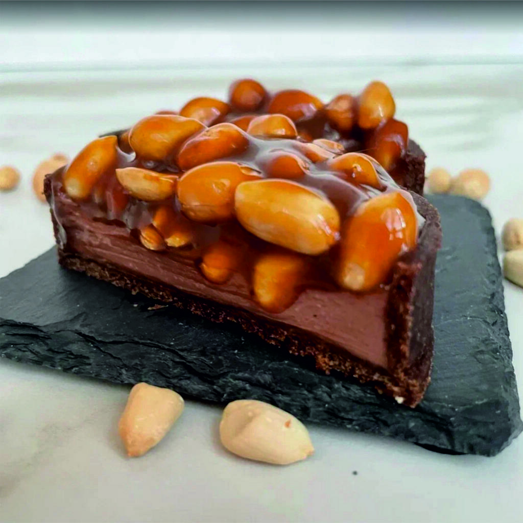 Vegan-ПП тарталетки "Сникерс"