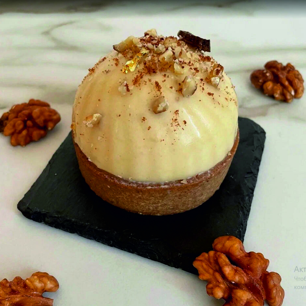 Vegan-ПП тарталетки "Яблоко-Банан-Грецкий орех"