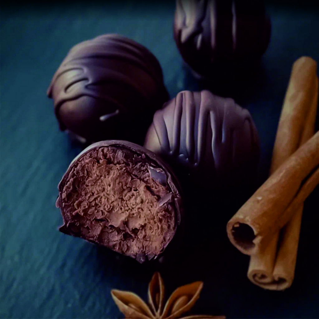 Ball трюфель "Темный шоколад с Рождественскими специями"