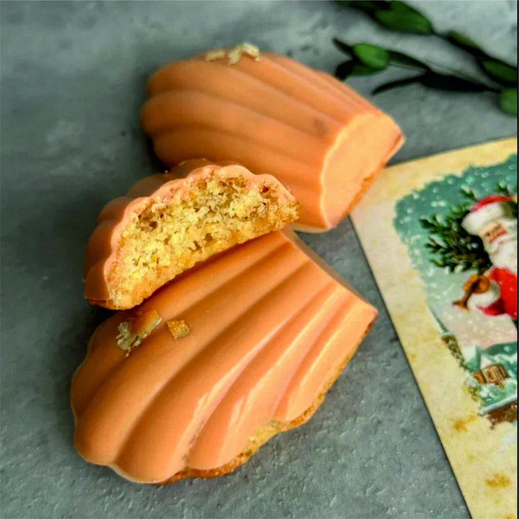 Vegan печенье "Мадлен апельсиновые"