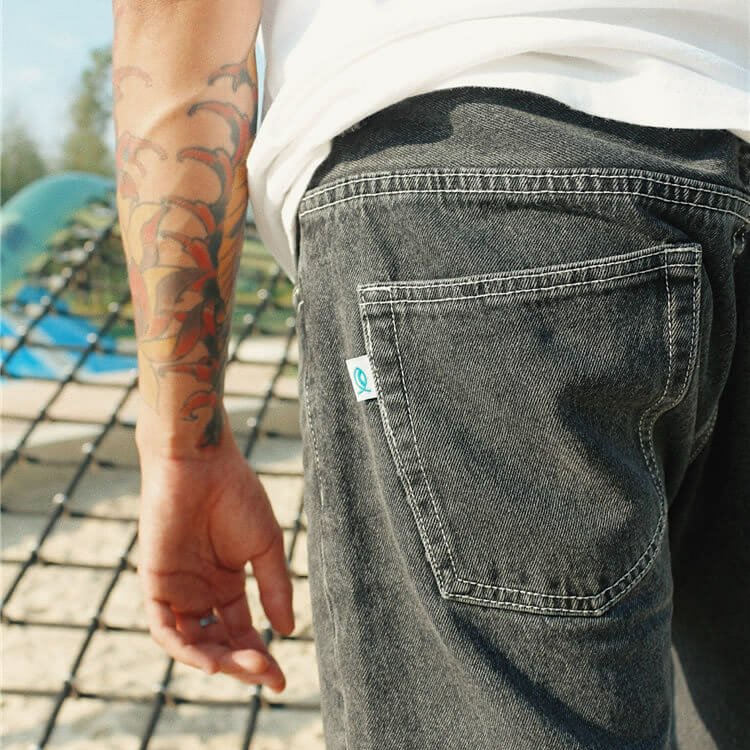 Magamaev M Denim Stone Washed Black