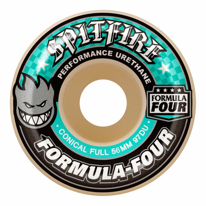 SPITFIRE Jeff Carlylフォーマル4コニカルフル 58mm97a Колеса Spitfire F4 97 Conical Full | Купить в скейтшопе TREPANG.CO