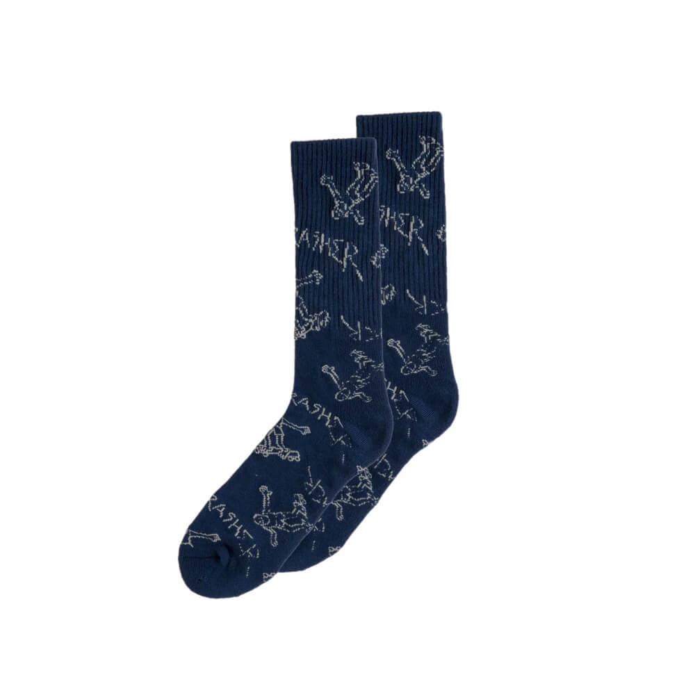 носки Thrasher Magazine Gonz Socks Navy / Grey
