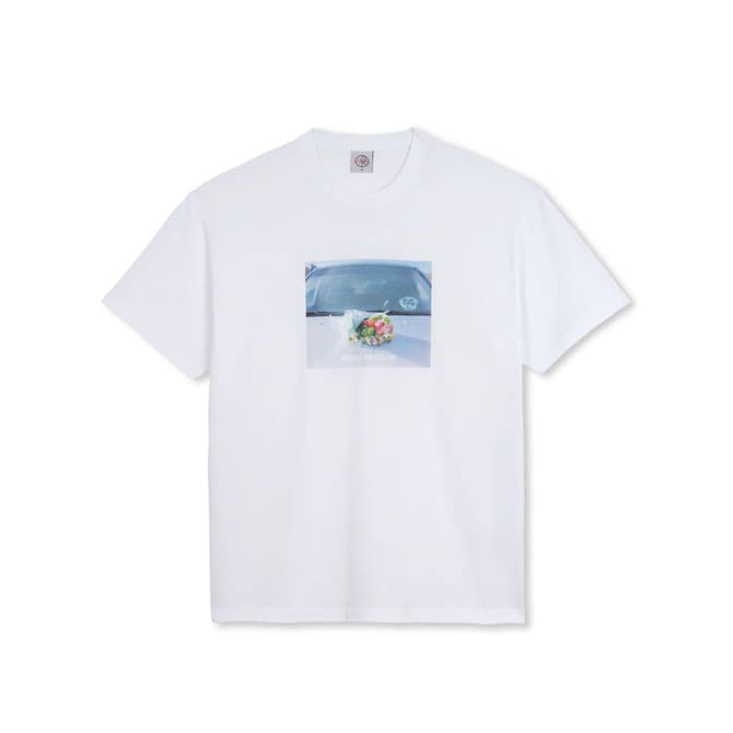 футболка Polar Skate Co Tee | Dead Flowers - White