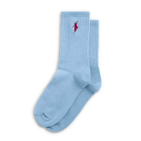 носки Polar Skate Co Rib Socks | No Comply - Blue / Cherry
